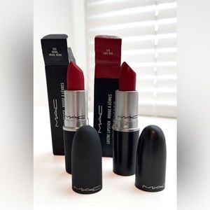 MAC Red lipstick duo in Werk Werk Werk & Lady Bug